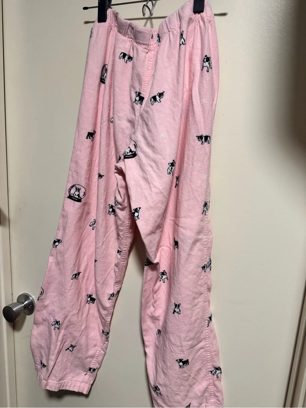 J. Crew Pink Dog-Print Lounge Pants - Picture 6 of 7